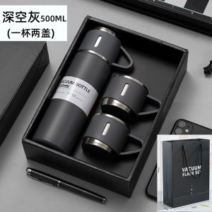 Yuanhong 304 Stainless Steel Thermal Insulation Cup Set of Three with Logo Customizable Ideal for Office Workers Commercial Use