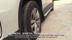 100Pcs Car Bike Tyre Tubeless Seal Strip Plug Tire Puncture Repair Seal Strips Recovery Kit