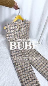 HFF - HN - Jumpsuit Wanita Korean Style / Jumpsuit Remaja Cewek Model Sekarang / Baju Kodok Wanita / Jumsit Wanita Terbaru / Baju Jumpsuit Panjang / Jumpsuit Wanita Elegant / Baju Jumpsuit Wanita Viral Kekinian / Fashion Wanita / JUMPSUIT BUBE / HN02