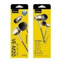 Headset Handsfree Earphone Vivan VE-M20 Call Hd Microphone Megabass. 