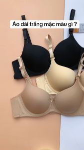 Áo Lót Mặc Áo Dài Đệm Vừa 3 Cm Lưng 4 Móc Cài Che Mỡ Lưng Mỡ Nách YiOn Underwear L1425