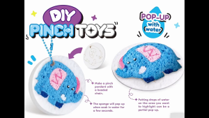 3D Foam Texture Painting Childrens Handmade Water Absorbing Sponge DIY Material Package Homemade Decompression Toy Kneading And Playing Safe Material