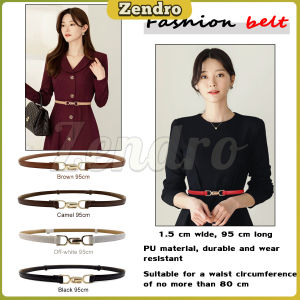 ZEO PU Leather Fashion Modern Stylish Vintage Belt Womens Simple Classic Adjustable Belt