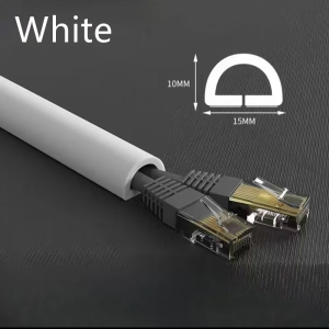 1/2/3m 15mm Trunking Floor Anti Stepping Invisible Management Trunking Cover Floor Decoration Exposed Wire Routing Trunking