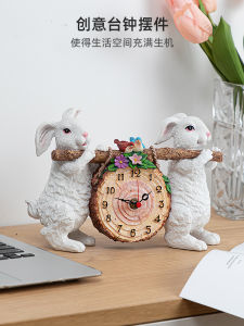 Đồng Hồ Trang Trí Bàn Nhỏ Đồ Dùng Nội Thất Phòng Ngủ Trang Trí Tĩnh Lặng Tích Hợp Đồng Hồ Đếm Ngược Thời Gian Trung Quốc Đại Lục