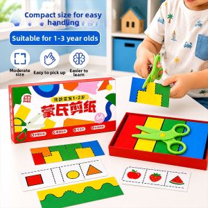 YUGUANG | Safe Scissors Childrens Manual Intelligence Toy
