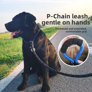 Thickened Dog Leash Pulling Rope for Labrador Camel Dogs Pet Supplies Nylon Material Extendable Normal Specification
