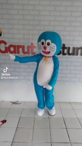 Kostum maskot badut karakter doraemon dewasa  lucu costume