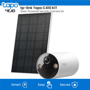 tp-link Tapo C410 KIT Solar-Powered Security Camera Kit | TP-Link Tapo by EJD