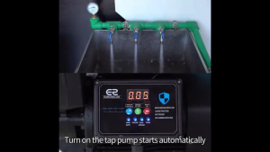 220V 60Hz Intelligent Automatic Self-Priming Peripheral Pump 800Watt 1.1HP Boosting Water Pump with Pressure Display and Water Can Be Fed Regularly1.1HP
