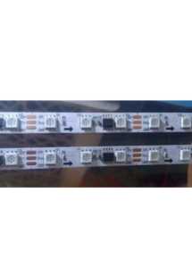 Lampu Strobo kaca 2 baris led rapat pengedip universal