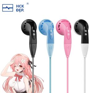 NICEHCK YD Nhỏ HiFi Tai Nghe Nhét Tai Với 14.8 Mm PEI Dynamic Driver Có Dây In-Ear Màn Hình 3.5 Mm/Type-C Cắm Âm Nhạc & Chơi Game IEM MX500