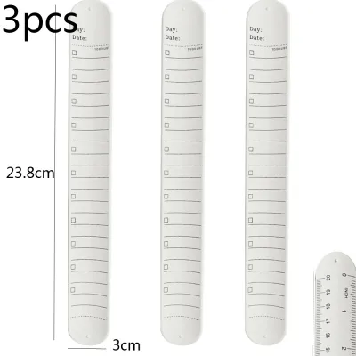 Kids Adult Silicone Memo Wrist Bands Remind Slap Bracelet Chores Chart for Nurse To Do List Wrist Notepad Strap for Planner