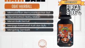 UPPERCUT HAIRBALL 10ML FOR CAT & DOG ~ Obat Hairball Untuk Kucing Anjing