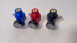 Mini Gas cylinder refill supply valve SodaStream adapter CO2 air tank valvula Reguladora aquarium paintball diving accesseries