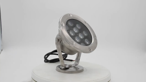 ไฟใต้น้ำไฟสระว่ายน้ำไฟน้ำพุLED(ฟรีประกัน1ปี)Underwater Light 12w. 9w. 6w. ไฟใต้สระน้ำAC-12V RBG การเปลี่ยนสีภายในอัตโน