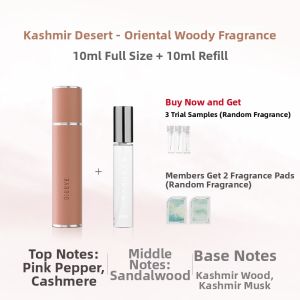 BARRIO | Long-lasting Leather Scented Perfume with Refill Set