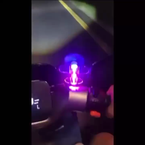 Electric vehicle led luminous small aircraft vehicle decorative lights wind power motorcycle atmosphere bright lights LED204