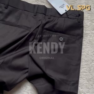 Celana Panjang Formal Slimfit. Celana Bahan KENDY Formal Hitam Slimfit Harga Termurah