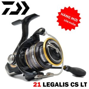 Máy Câu Cá Quay DAIWA LEGALIS CS LT 2000/2500/3000C/4000C Thân Nhẹ 6+1BB Cuộn Kim Loại LC-ABS Lực 5-12KG Dùng Cho Biển Sông Hồ