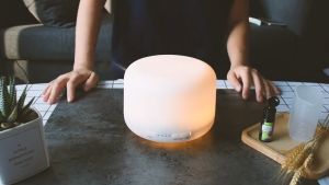 500ml Air Purifier Humidifier Essential Oil Diffuser Aroma Aromatherapy Color Lamp Pelembap Pembersih Udara