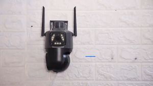 🔥FREE 4G SIM Card Global Version🔥V380 PRO Dual Lens CCTV Camera For House with 4G SIM Card/WiFi Siri Home  indoor and outdoor/ Full Color Night Vision /Alarm warning HD 1080P IP security camera