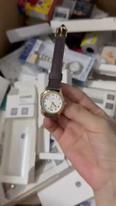 [Chính hãng]-Đồng hồ nữ dây da Casio standard LQ-398GL nội địa Nhật