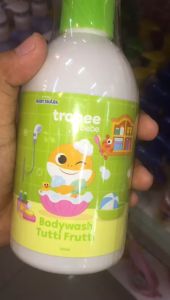 Tropee Bebe x Pinkfong Baby Shark Bodywash Shampoo & Conditioner / Sabun Mandi Sampo dan Kondisioner Anak