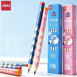 deli | Bút Chì Không Độc 2B HB Dùng Để Chỉnh Sửa Tư Thế Học Sinh