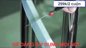 Cuộn 5m Ron chặn khe cửa đa năng rộng 35mm chắn cửa  cách âm  giữ nhiệt  ngăn côn trùng  bụi bẩn Hãng sx 3M. Phù hợp khe hở cửa từ 1-20mm