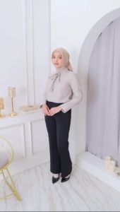 celana jumbo 3xl/ celana cutbray scuba pants/celana scuba murah elegant/ cealana wanita/ celana terbaru 2020