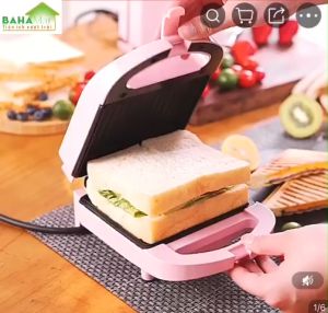MÁY ĐA NĂNG CHỐNG DÍNH LÀM NÓNG 2 MẶT NƯỚNG BÁNH SANDWICH TRỨNG BÍT TẾT… "BAHAMAR" để có bữa sáng chất lượng chỉ mất có 5 phút