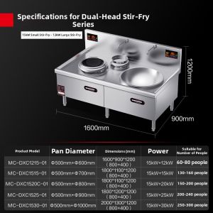 DEMASHI | High Power Commercial Electromagnetic Stove