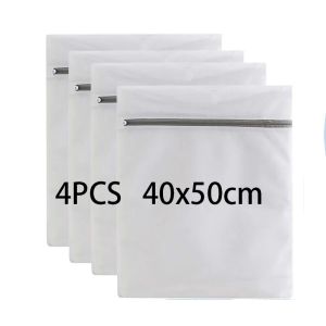 Mesh Laundry Bags Set Fine Delicate Lingerie Shirt Storage Machine Wash Anti Deformation Winding Clothes Protect College Dorm Di