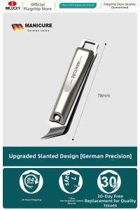 IMLUCKY | Splat Prevention Flat Edge Nail Clippers