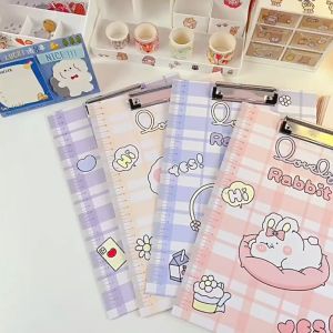 คลิปบอร์ด A4 และ A5 แผ่นรองเขียน กระดานรองเขียน แฟ้มหนีบ ลายการ์ตูน คละลาย