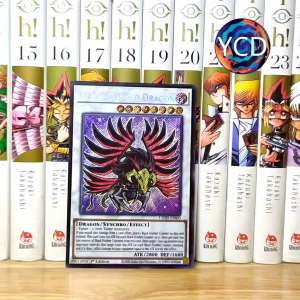 [YCDcardgame] Thẻ bài Yugioh chính hãng Black Winged Dragon (Chibi)  – SecretRare [Synchro]