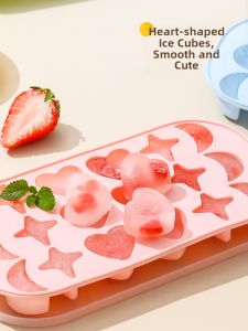 Silicone Ice Cube Tray Ice Maker DIY Ice Blocks Kitchen Cooking Utensils Freezer Mold Ice Tray Ice Bag Ice Maker Machine
