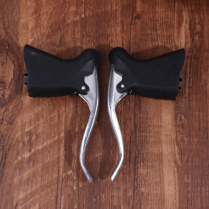 OUHOE | New Bicycle Brake Handle Road Bike Anti-slip Aluminum Front Rear Brake Levers Drop Bar Bicycle Brake Lever Handlebar BrakeAcc