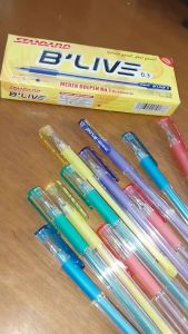 Pulpen Standart Blive 0.3mm 0.5mm - Satuan / pena ballpoint
