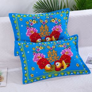 Thickened Flannel Pillowcase Student Dormitory Pillow Cover 40x60 Pair Summer Home Use Single Person Bedding Accessories