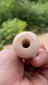 Pipa GG Lokal Bulat Panjang 22cm Lengkung Besar Asli Mulus