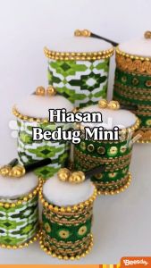 Miniatur Bedug | Hiasan Parcel Ramadhan | Dekorasi Lebaran Unik