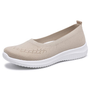JIFANPAUL | New Black Slip-on Soft Bottom Work Womens Canvas Shoes