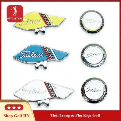 Mác Bóng Golf Clip Marker Đánh Dấu Vị Trí Loại Đẹp Kẹp Nam Châm Shop Golf Pro Mg001