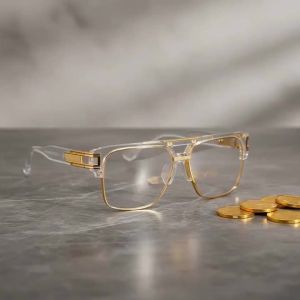 Luxury Brand Square Glasses Frame New Women Men Fashion Oversize Clear Lens Anti Blue Light Eyeglasses Frames Optics Frames