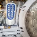 Lampu kolam Renang RGB Remote 12Watt 12 Volt IP68 Diameter Ling 23cm pool light.. 
