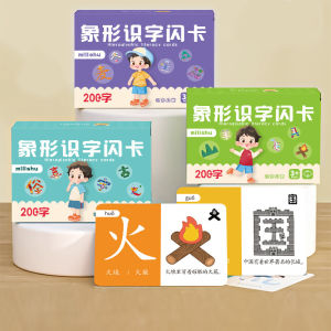Preschool Literacy Flashcards Childrens Early Education Enlightenment Books Picture Recognition Educational Tools Form Recognition Cards