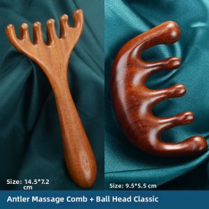 YIJIANGDAO | Massage Wooden Stylus Comb