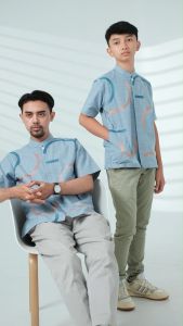 Althaff Baju Muslim Couple Koko Bordir Wafiq series